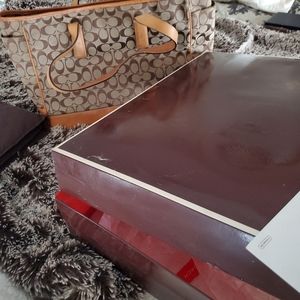 Authentic vintage coach diaper bag